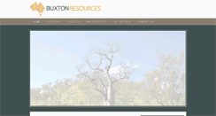 Desktop Screenshot of buxtonresources.com.au